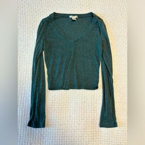 Cropped Tight Long Sleeve